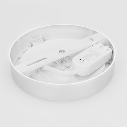 LED opbouw-/inbouwpaneel 2-in-1 LED/12W/230V 3000/4000/6000K Ø17 cm IP54 wit