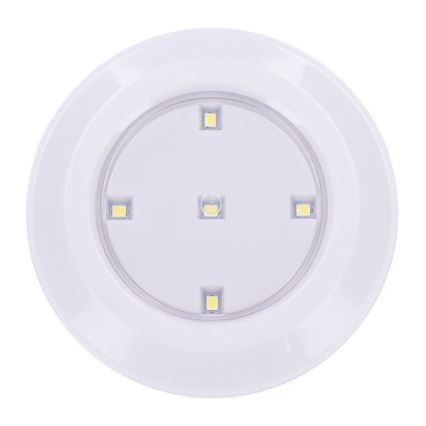 Set van 3 dimbare LED-armaturen met afstandsbediening LED/3xAAA