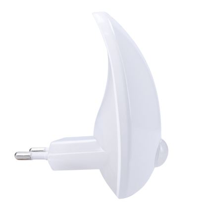 LED Oriëntatielamp met sensor voor stopcontact LED/0,7W/230V 3000K