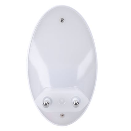 LED Oriëntatielamp met sensor voor stopcontact LED/0,7W/230V 3000K