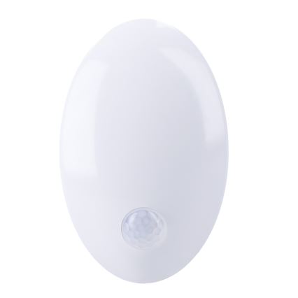 LED Oriëntatielamp met sensor voor stopcontact LED/0,7W/230V 3000K