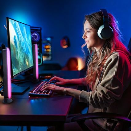 LED RGB-gamingverlichting + afstandsbediening