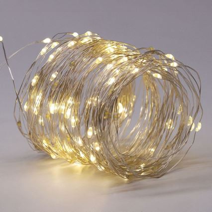 LED zonne-decoratieslinger LED/3,7V 800 mAh 22 m