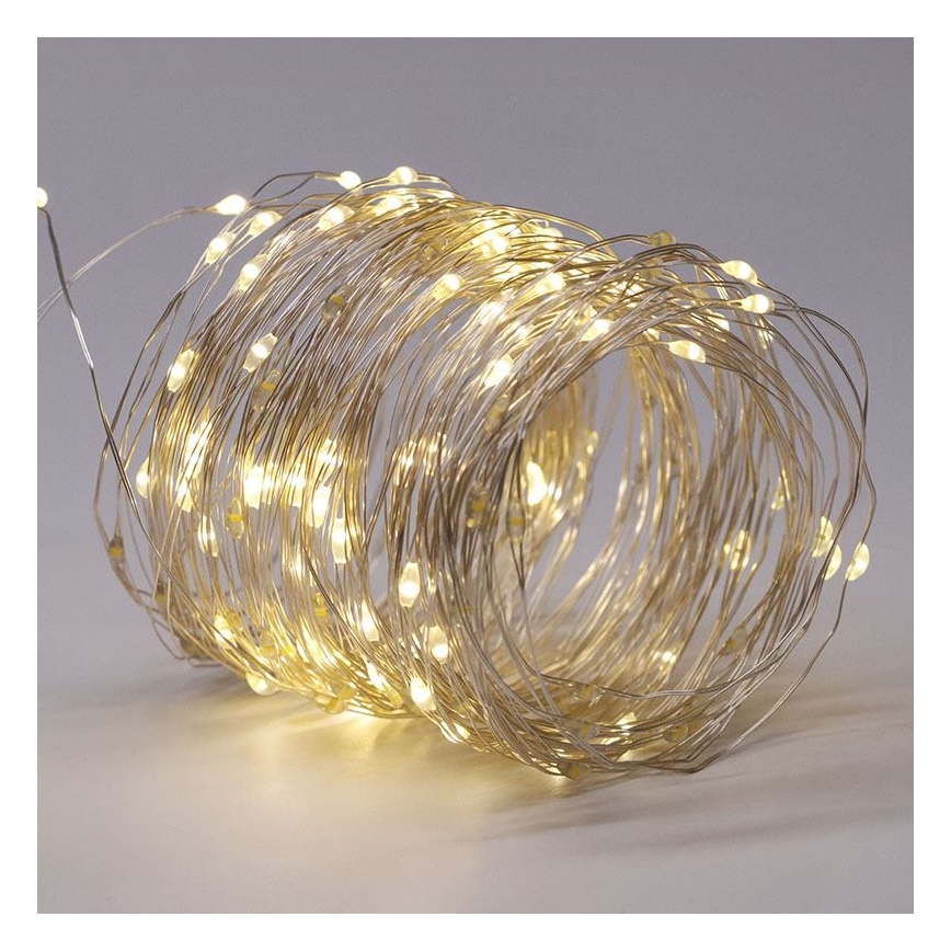 LED zonne-decoratieslinger LED/3,7V 800 mAh 22 m