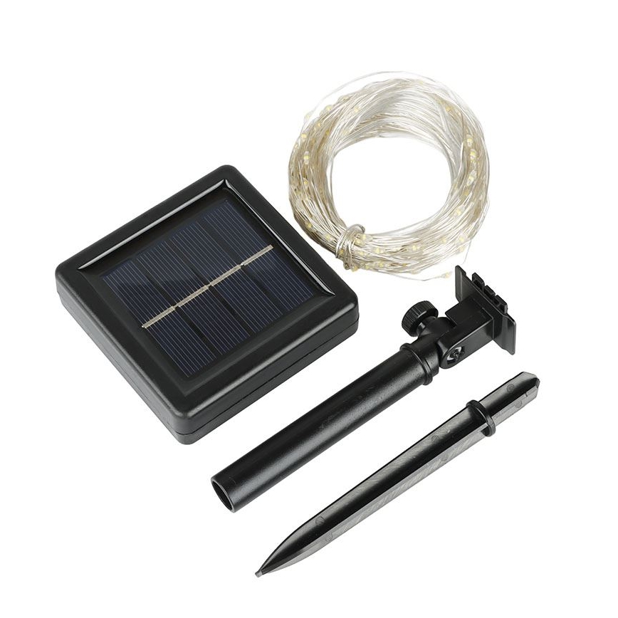 LED zonne-decoratieslinger LED/3,7V 800 mAh 22 m