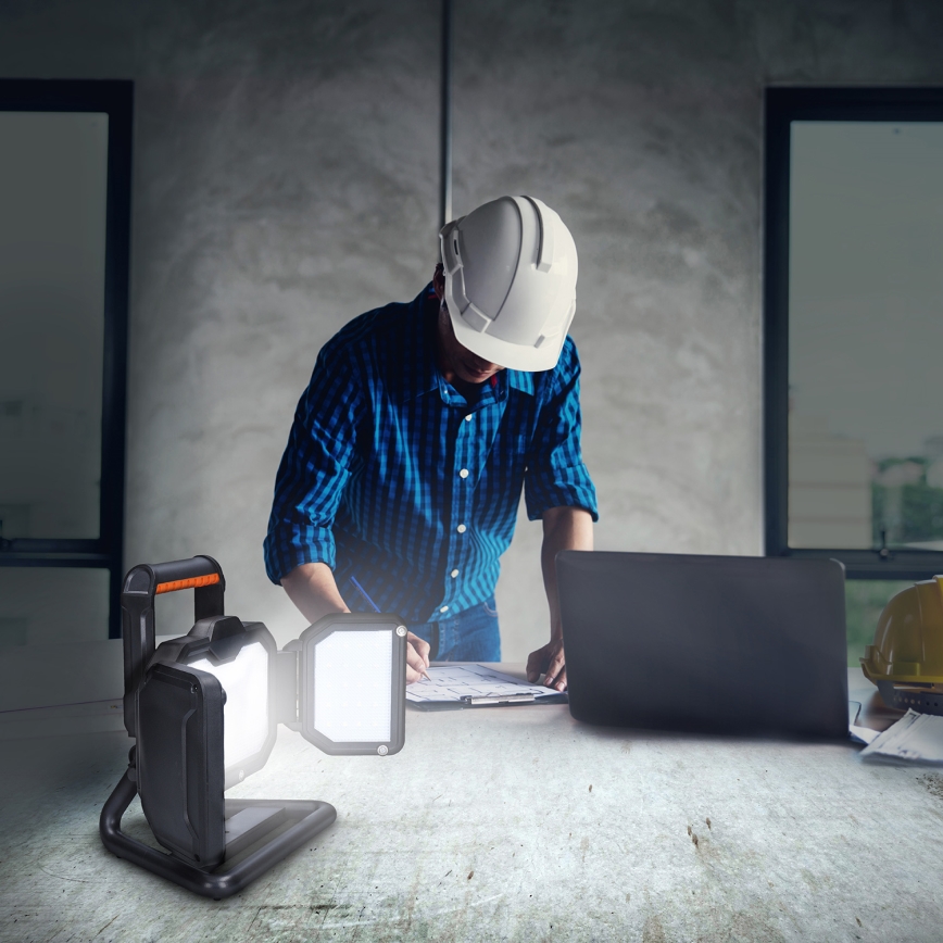 LED Dimbare Oplaadbare Schijnwerper LED/30W/6600 mAh 4000K IP54