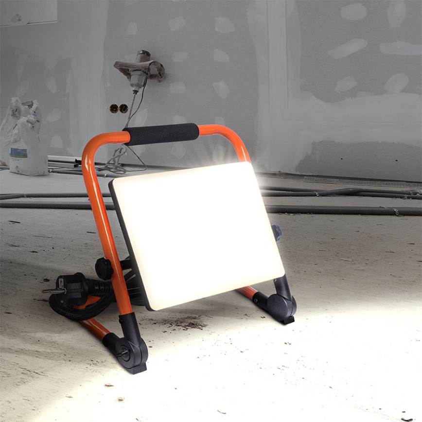 LED schijnwerper met statief LED/50W/230V 4000K IP65