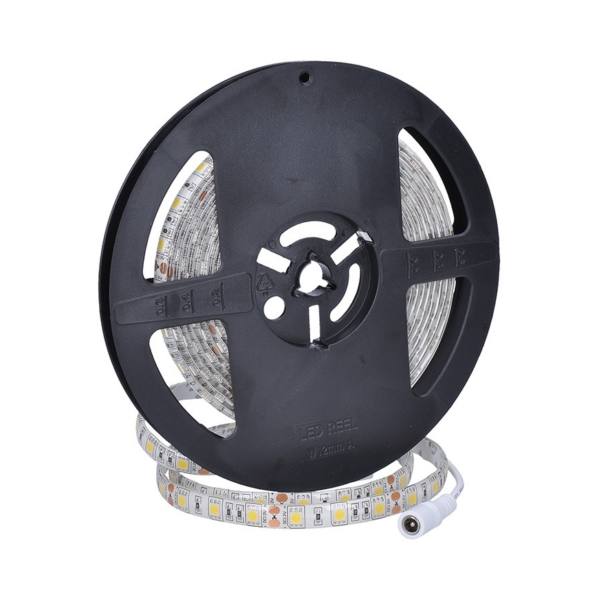LED Strip voor Buiten LED/72W/12V 5m IP65 koud wit