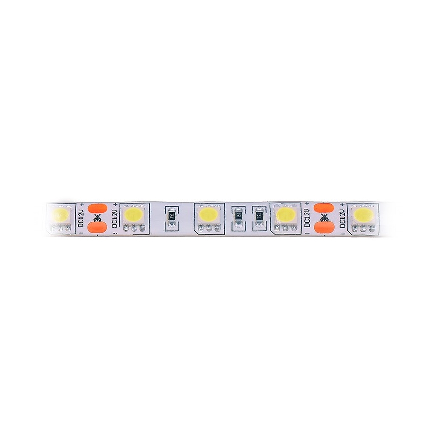 LED Strip voor Buiten LED/72W/12V 5m IP65 koud wit