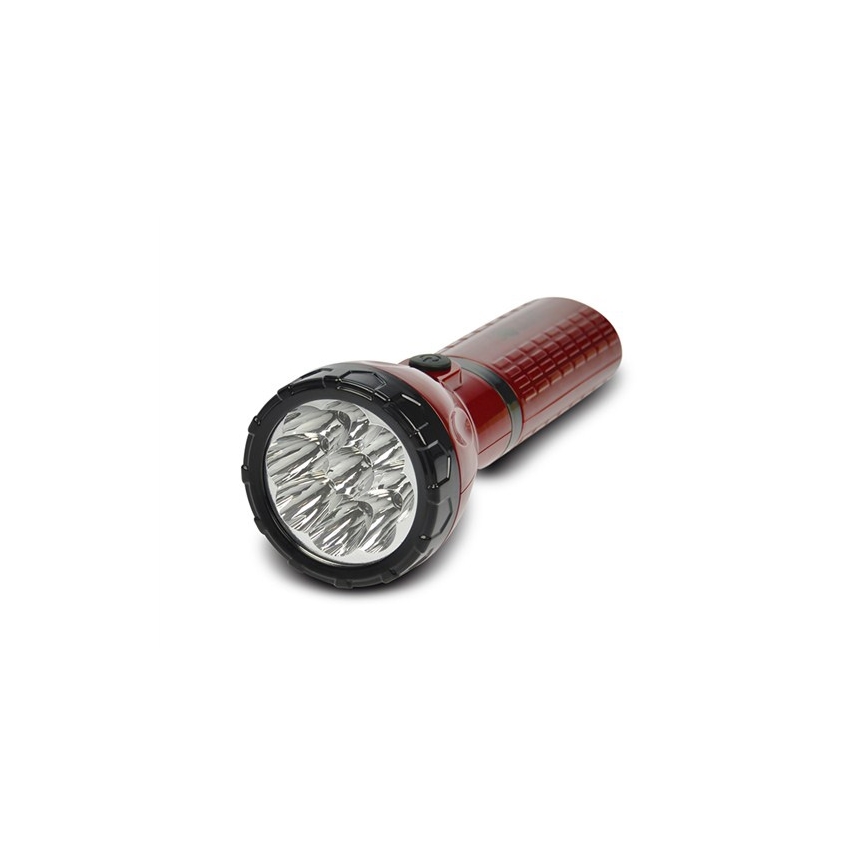 LED Oplaadbare zaklamp 9xLED/4V 800mAh plug-in