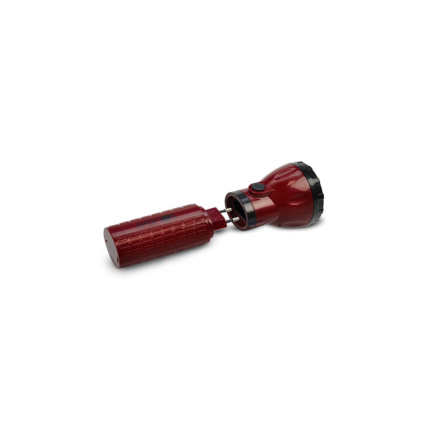 LED Oplaadbare zaklamp 9xLED/4V 800mAh plug-in