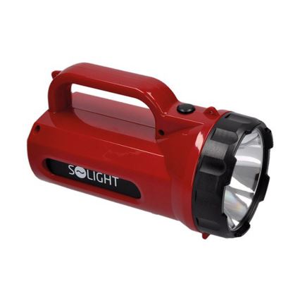 LED Zaklantaarn oplaadbaar LED/5W/4V/230V rood