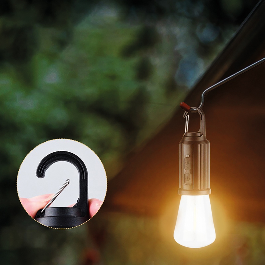LED kampeerlamp LED/3,7V 400 mAh IP44