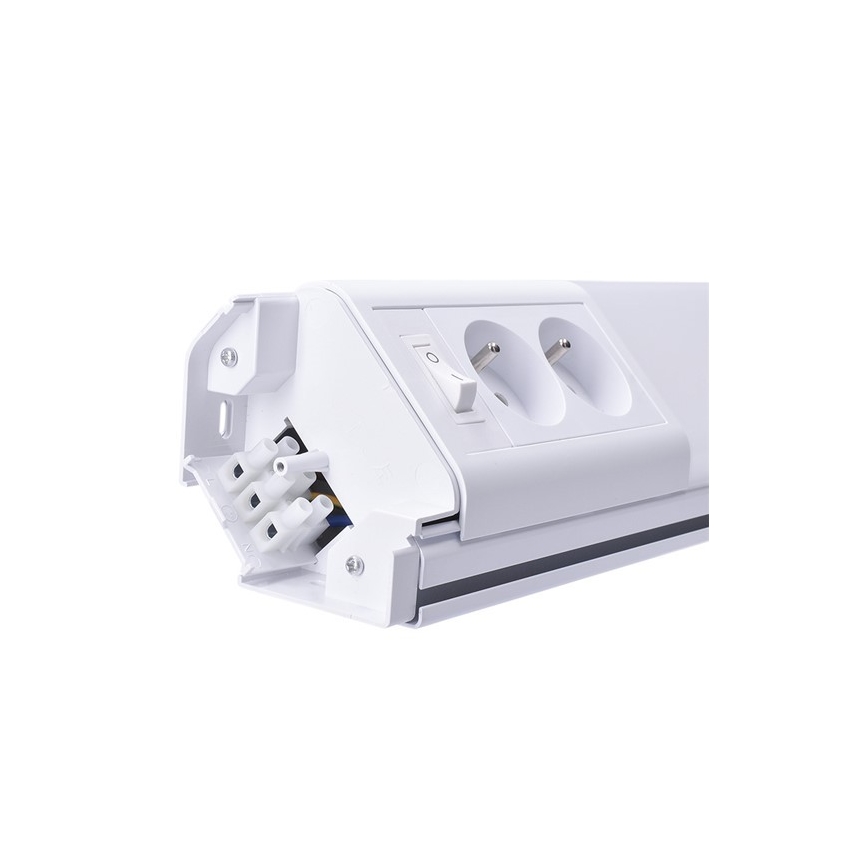 Solight WO213 - LED Werkbladverlichting met stopcontacten LED/10W/230V