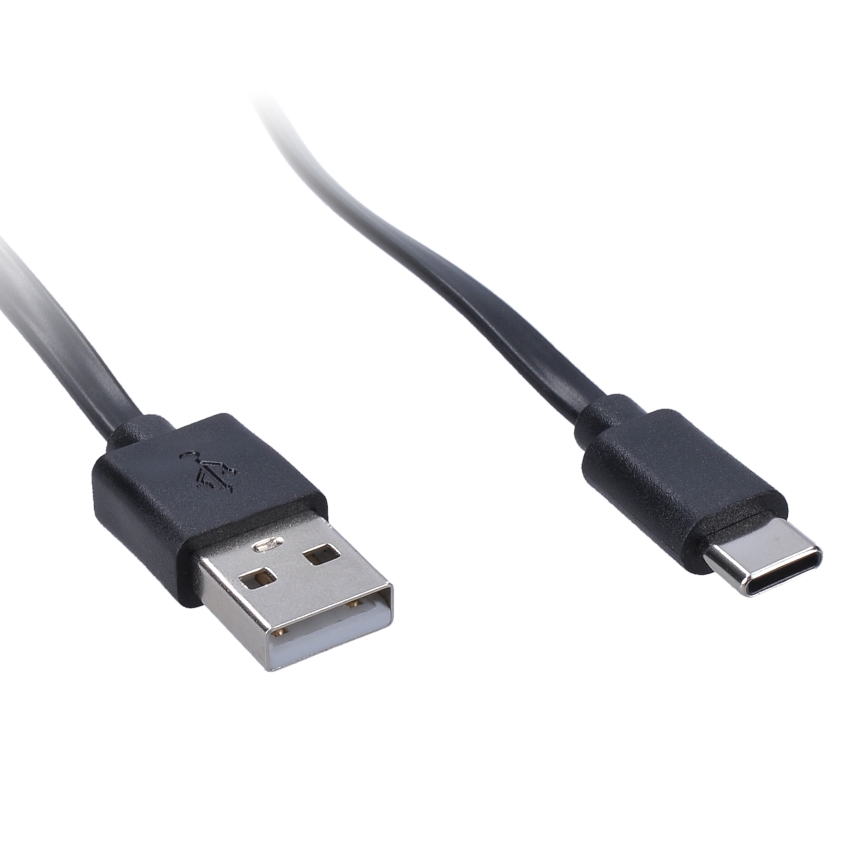 LED Dimbare Flexibele Oplaadbare Bureaulamp met Clip LED/2W/1800 mAh 3000/4000/6500K Zwart