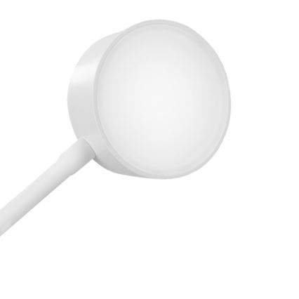 LED Dimbare flexibele oplaadbare bureaulamp met clip LED/2W/1800 mAh 3000/4000/6500K wit
