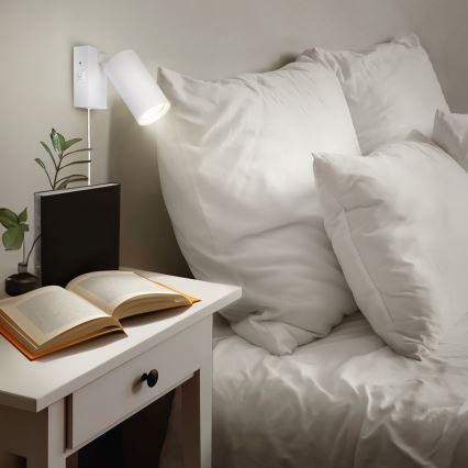 Wandlamp CELE 1xGU10/30W/230V wit