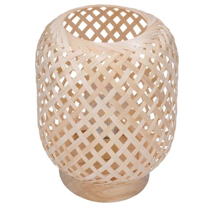 LED Decoratieve tafel lamp BOHO LED/2xAAA rotan