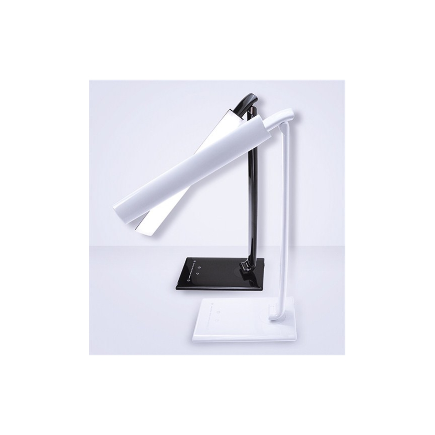 LED Tafellamp dimbaar USB lader LED/12W/230V wit