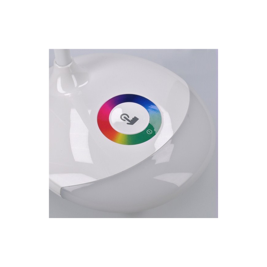 LED RGB Tafellamp dimbaar oplaadbaar LED/5W/5V 1800 mAh