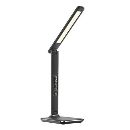 LED Tafellamp met display dimbaar LED/9W/230V zwart