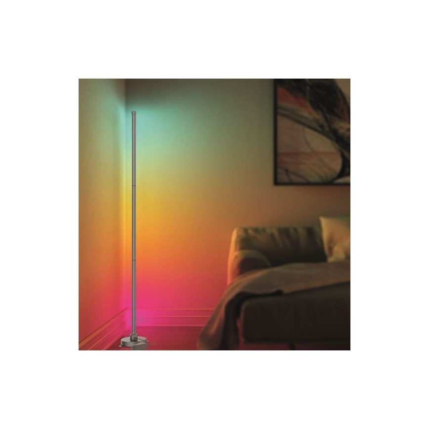 LED RGB dimbare vloerlamp RAINBOW LED/18W/230V Wi-Fi Tuya + afstandsbediening
