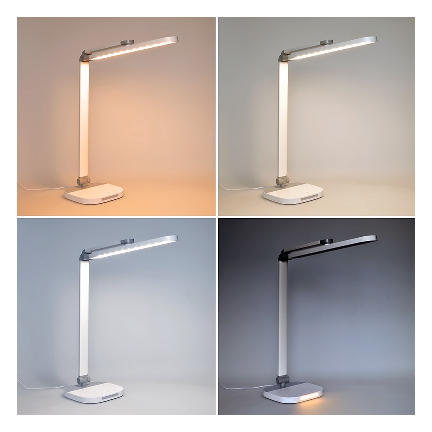 Dimbaar LED touch tafellampje met nacht verlichting LED/10W/5V 3000/4000/5000K wit