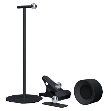 LED Dimbaar aanraken oplaadbaar lamp 3in1 LED/4W/2000 mAh 3000/4000/6500K zwart