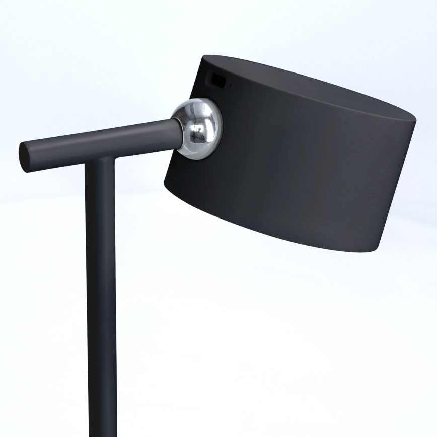 LED Dimbare Touch Oplaadbare Lamp 3-in-1 LED/4W/2000 mAh 3000/4000/6500K Zwart