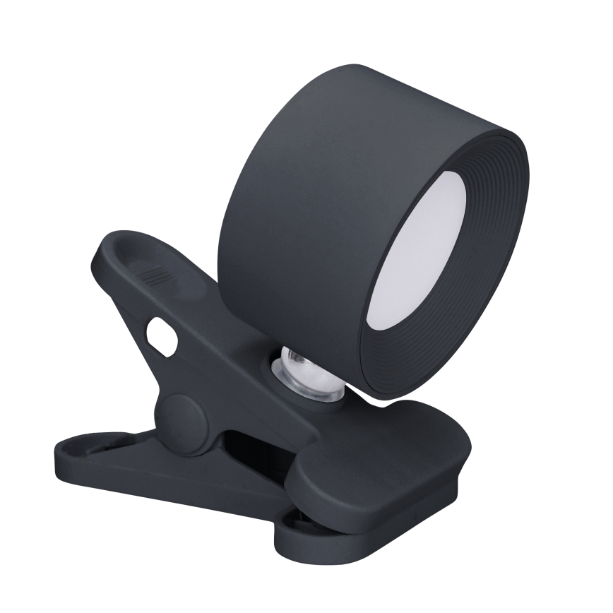 LED Dimbare Touch Oplaadbare Lamp 3-in-1 LED/4W/2000 mAh 3000/4000/6500K Zwart