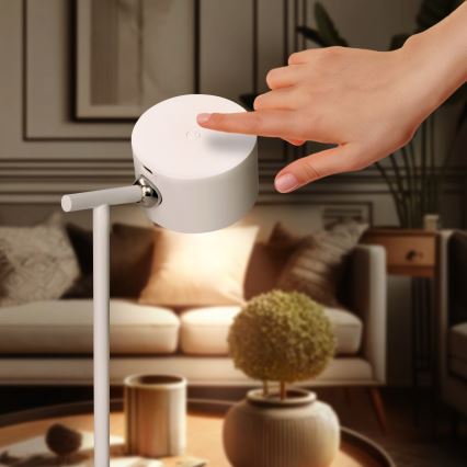 LED Dimbare Touch Oplaadbare Lamp 3-in-1 LED/4W/2000 mAh 3000/4000/6500K wit