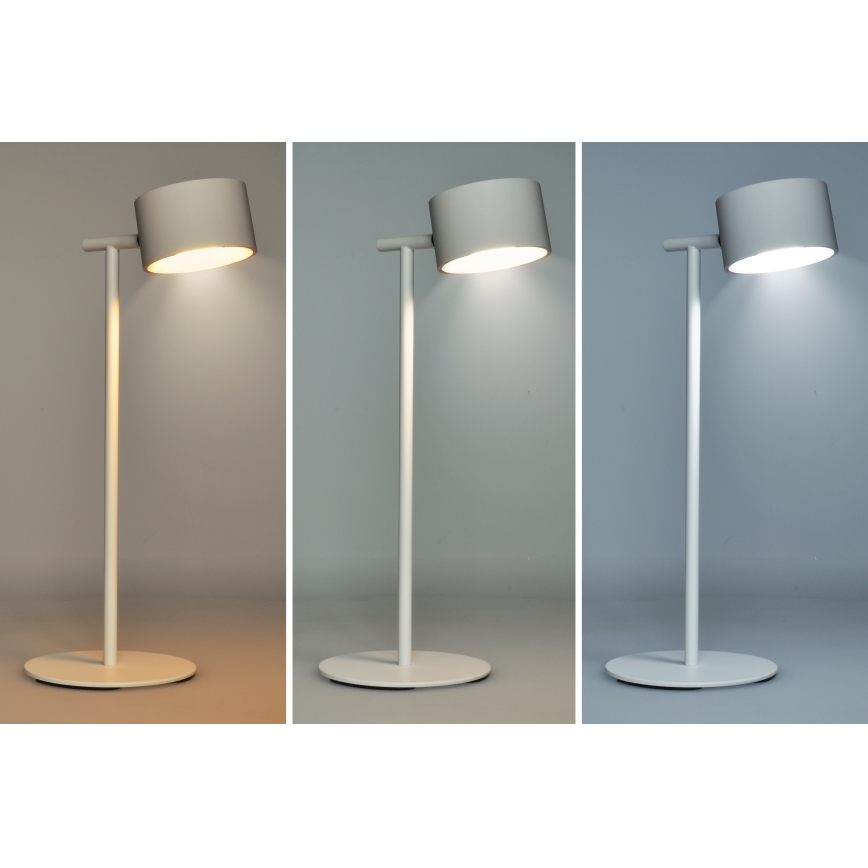 LED Dimbare Touch Oplaadbare Lamp 3-in-1 LED/4W/2000 mAh 3000/4000/6500K wit