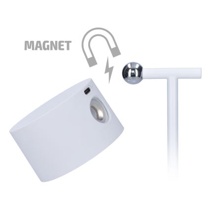 LED Dimbare Touch Oplaadbare Lamp 3-in-1 LED/4W/2000 mAh 3000/4000/6500K wit