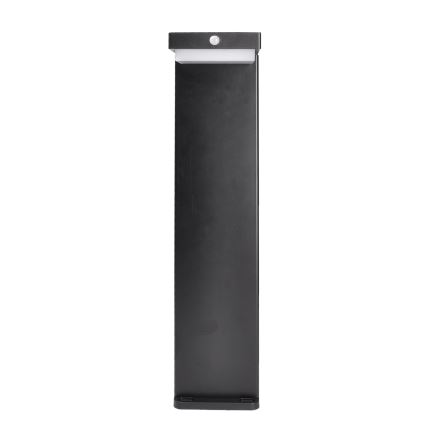 LED Solar lamp met bewegings- en schemersensor PALERMO LED/5W/2000 mAh IP54 zwart