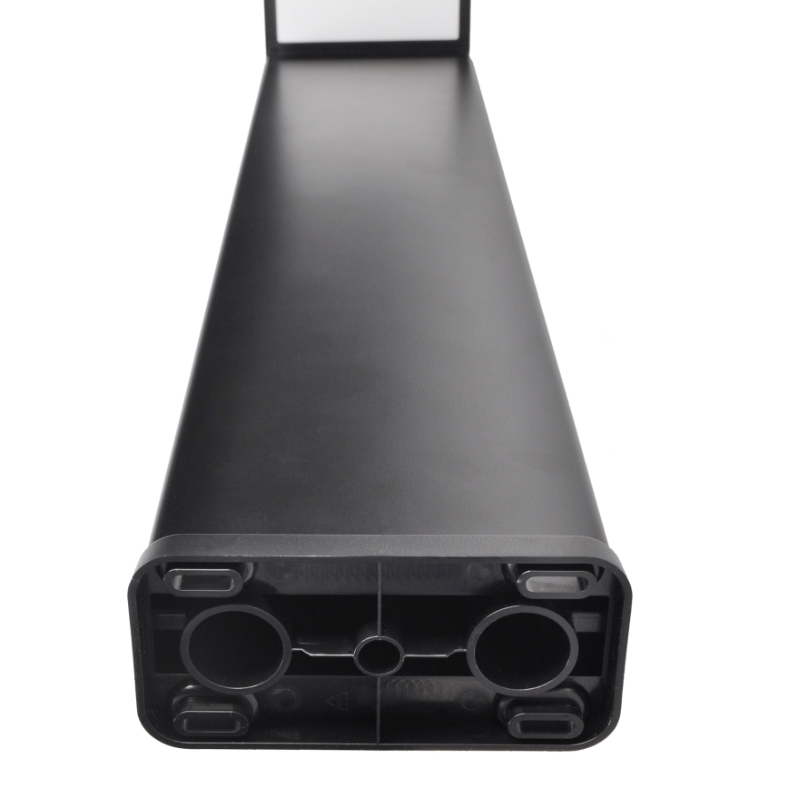 LED Solar lamp met bewegings- en schemersensor PALERMO LED/5W/2000 mAh IP54 zwart