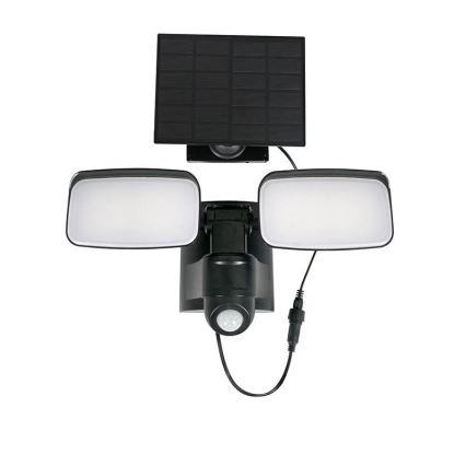 LED zonne-reflector met sensor LED/9W/3,7V 3600 mAh IP54
