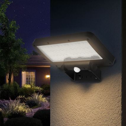 LED-zonne-schijnwerper met sensor LED/5W/3,7V 1500 mAh IP54