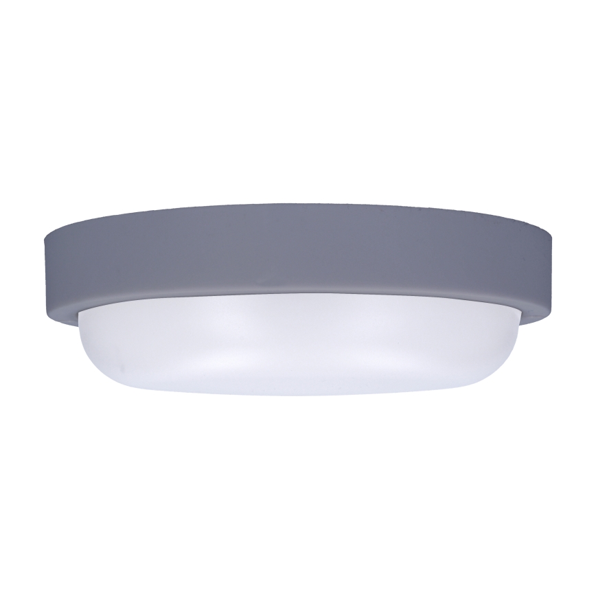 LED Wandlamp voor buiten LED/13W/230V 4000K IP54 grijs rond