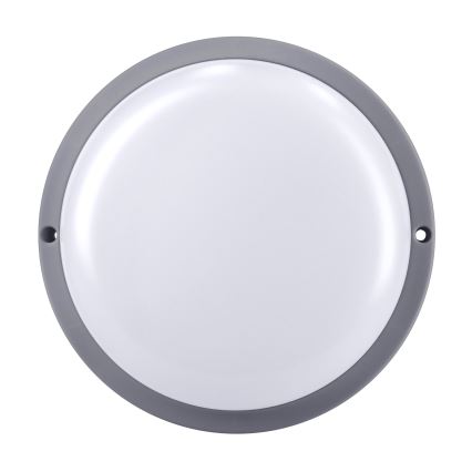 LED Wandlamp voor buiten LED/20W/230V 4000K IP54 grijs rond