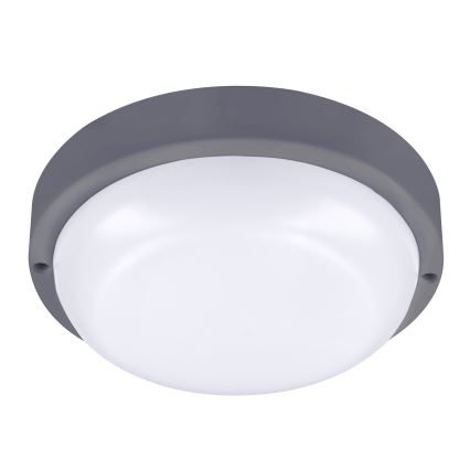 LED Wandlamp voor buiten LED/20W/230V 4000K IP54 grijs rond
