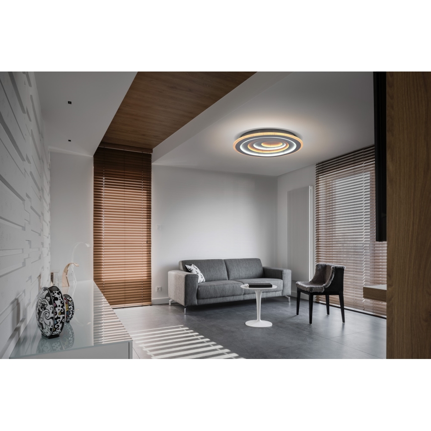 Dimbare LED plafondlamp CASCADE LED/111W/230V 3000-6500K + afstandsbediening