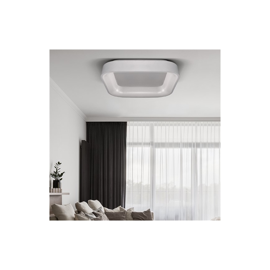 LED Plafondlamp dimbaar LED/48W/230V + afstandsbediening