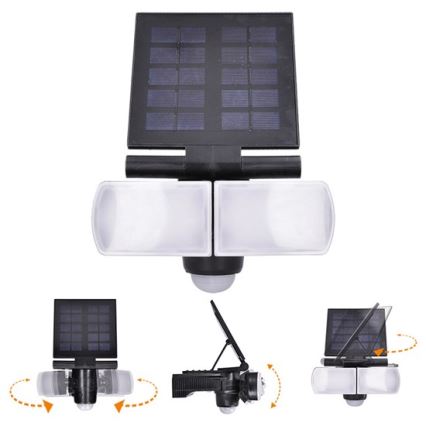 LED Zonne-spot met sensor 2000mAh LED/8W/3,7V IP44