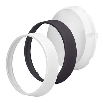 LED buitenwandlamp 2-in-1 LED/20W/230V 3000/4000/6500K IP65 Ø 22 cm