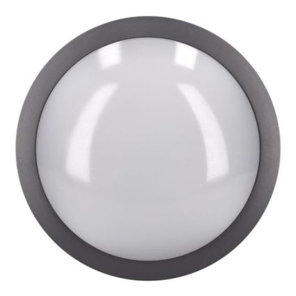 LED Plafondlamp voor buiten SIENA LED/20W/230V IP54 diameter 23 cm antraciet