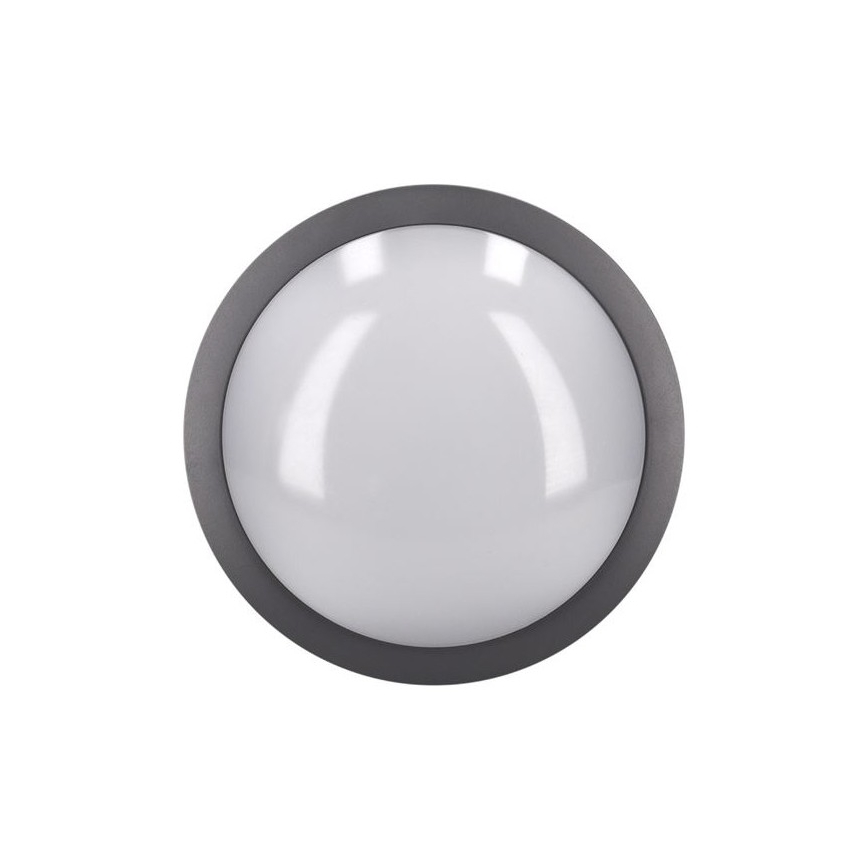 LED Plafondlamp voor buiten SIENA LED/20W/230V IP54 diameter 23 cm antraciet