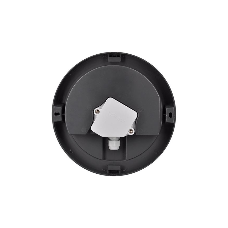 LED Plafondlamp voor buiten SIENA LED/20W/230V IP54 diameter 23 cm antraciet