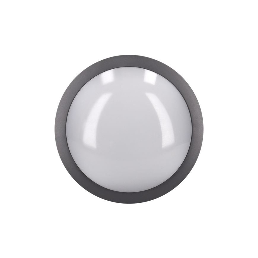 LED Plafondlamp voor buiten met sensor SIENA LED/20W/230V 4000K diameter 23 cm IP54