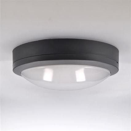 LED Plafondlamp voor buiten met sensor SIENA LED/20W/230V 4000K diameter 23 cm IP54