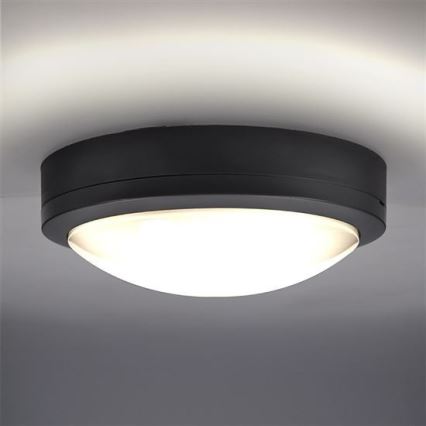 LED Plafondlamp voor buiten met sensor SIENA LED/20W/230V 4000K diameter 23 cm IP54